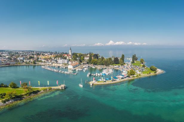 Romanshorn in der Schweiz, Urlaub Bodensee