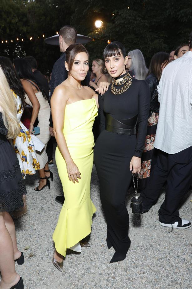 Kim Kardashian mit Eva Longoria