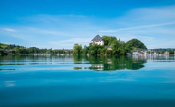 Blick auf den Mattsee