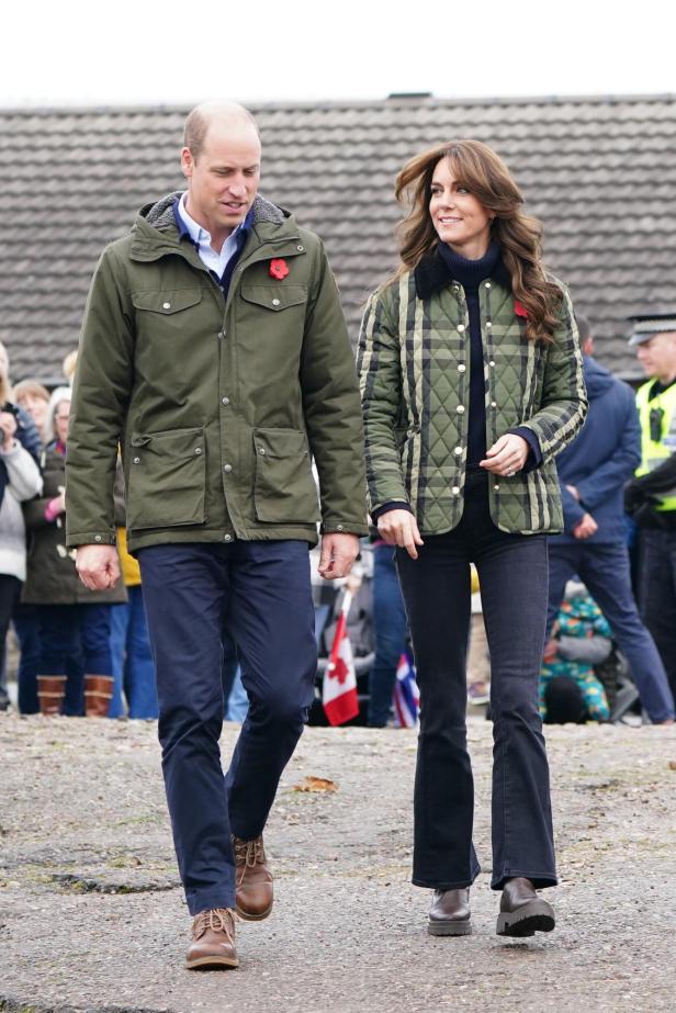 William und Kate im Partnerlook