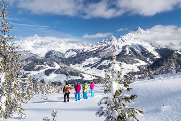 Winterwanderwege mit Schneeschuhwanderung in Filzmoos