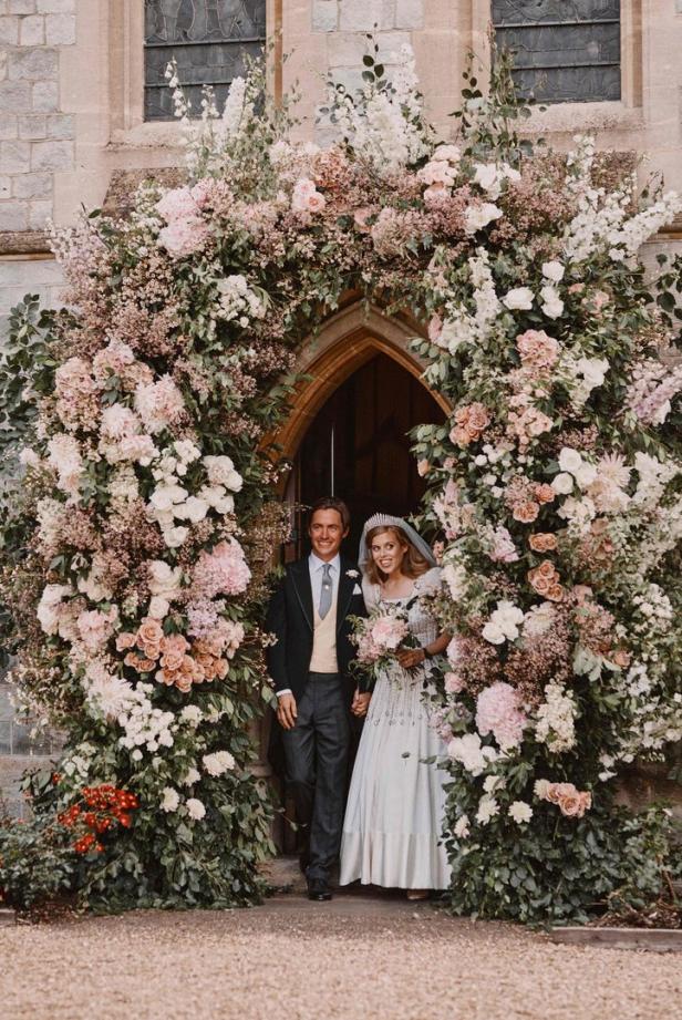 Prinzessin Beatrice und Edoardo Mapelli Mozzi am Tag ihrer Hochzeit