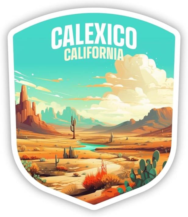 Calexico an der Grenze zwischen Californien und Mexiko