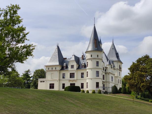 Schloss Andrássy in Tiszadob aus dem 19. Jh.