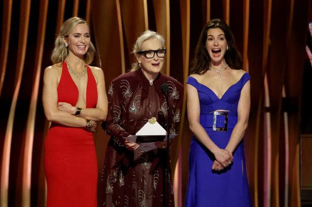 Emily Blunt, Meryl Streep und Anne Hathaway