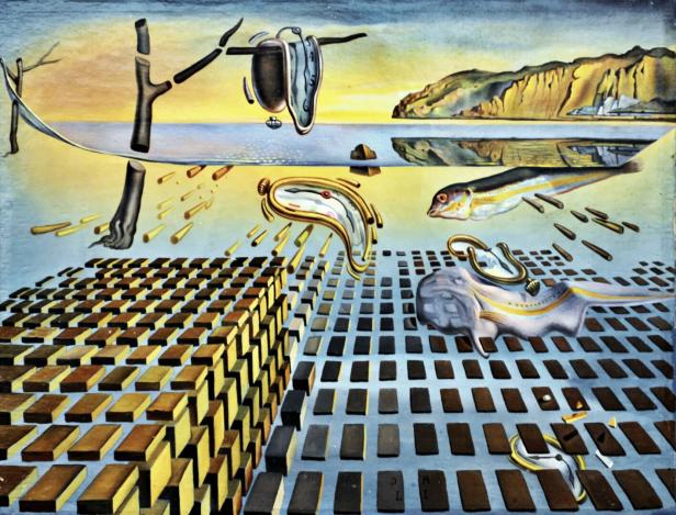 Salvador Dali: The Disintegration of the Persistence of Memory 