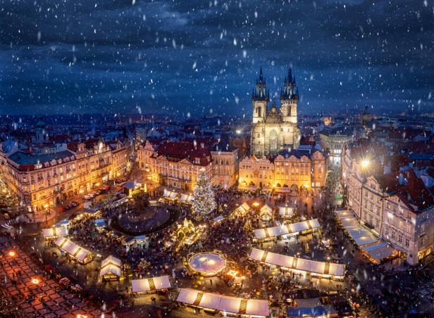 Christkindlmarkt / Weihnachtsmarkt in Prag