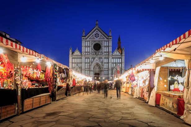 Christkindlmarkt / Weihnachtsmarkt in Florenz