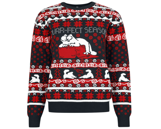 Ugly Christmas Sweater "Simon's Cat"