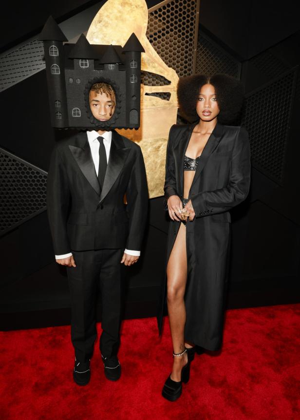 Jaden Smith and Willow Smith bei den Grammys