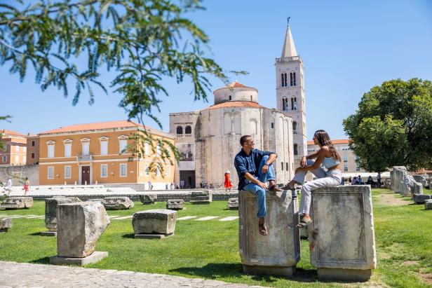 Das Forum Romanum in Zadar