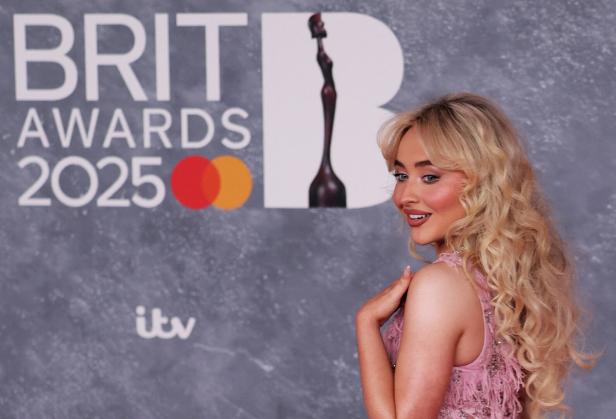 Sabrina Carpenter bei den Brit Awards 2025