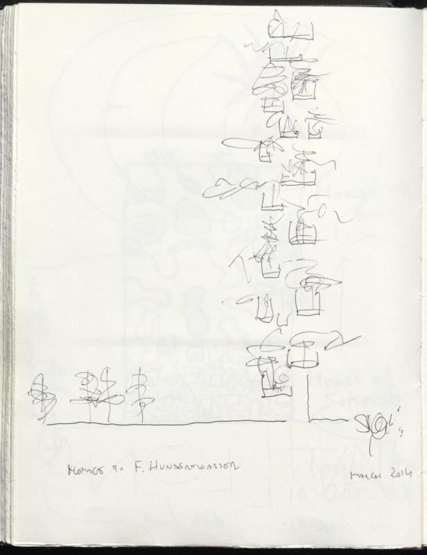 Stefano Boeri "House to F. Hundertwasser" Stefano Boeri "House to F. Hundertwasser"