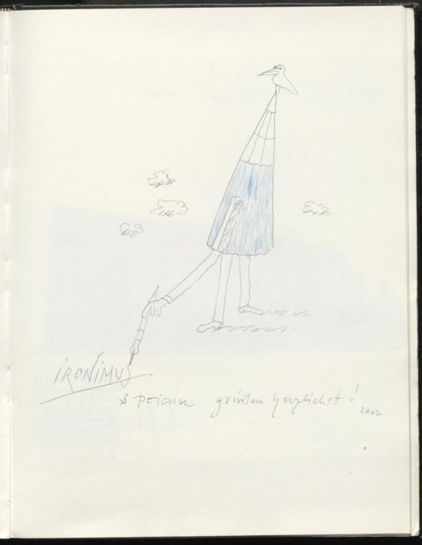 Gustav Peichl "Ironimus und Peichl grüßen"