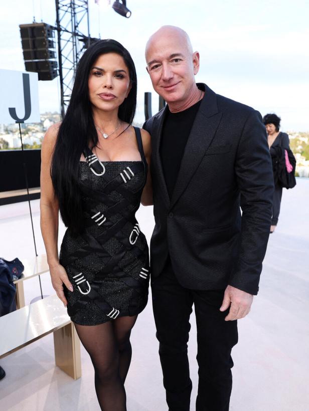 Versace Fall-Winter 2023 collection fashion show in Los Angeles