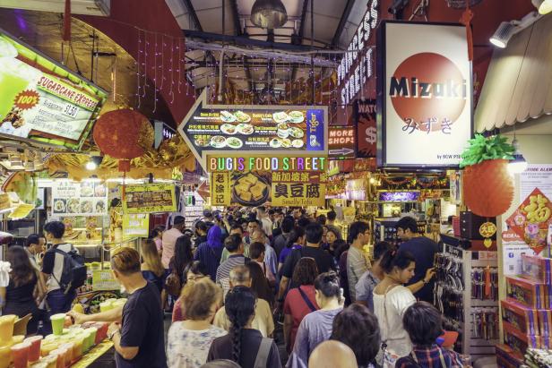 Bugis street, Singapore