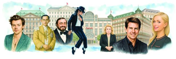 Diese Persönlichkeiten waren in Top Wiener Hotels zu Gast 46-215399280