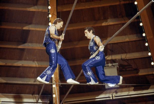 Freddy Quinn bei "Stars in der Manege " Stars in der Manege Zirkusshow Deutschland 1978 Artist Freddy Quinn UnitedArchives00023947