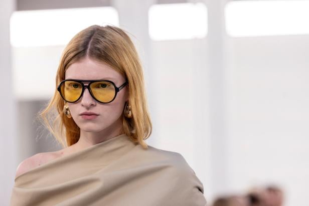 Brandon Maxwell reveals his SS25 collection during New York Fashion Week