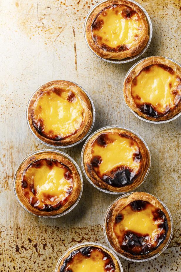 Pastéis de Nata Pastel de Nata Fresh baked Portuguese egg custard Tart