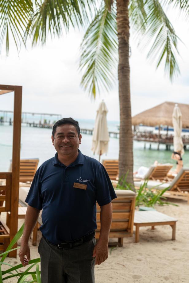 Manuel lebt und arbeitet seit vielen Jahren auf der Insel.