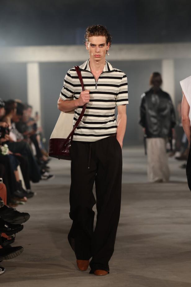 System: Runway - Paris Fashion Week - Menswear Spring/Summer 2025