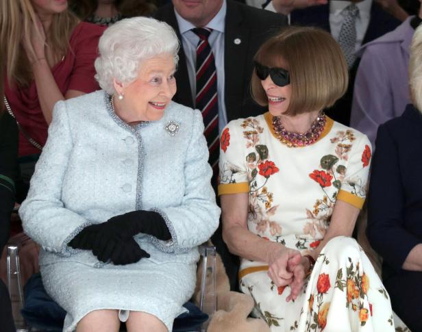 FILE PHOTO: Royal visit to London Fashion Week