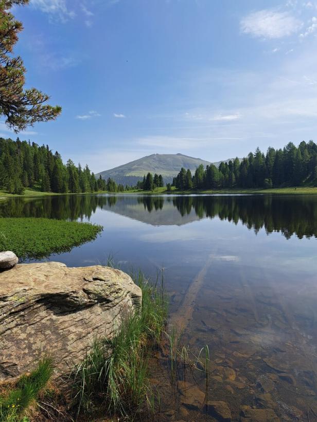 Beim Schwarzsee auf der Turracher Höhe