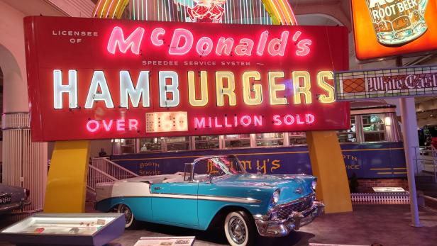 Historisches MC Donalds Diner.