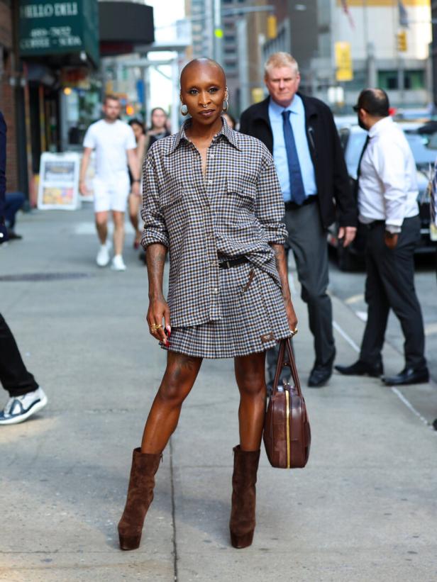 Celebrities Outside 'The Late Show With Stephen Colbert' Studios