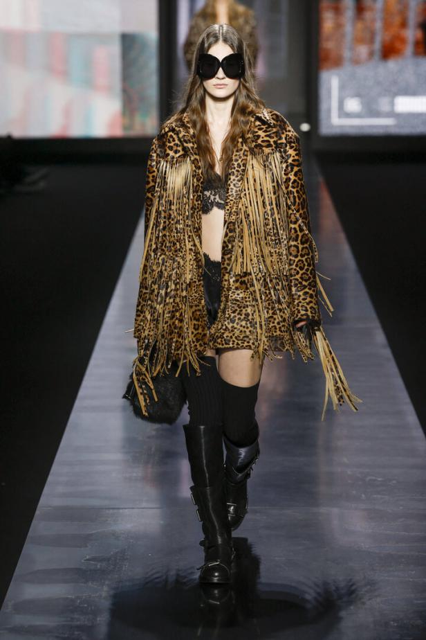 Défilé Dolce Gabbana automne/hiver 2025-2026 lors de la Fashion Week à Milan (MFW)