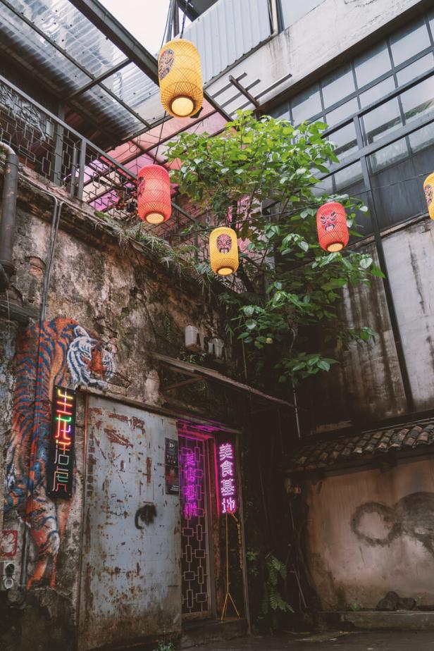 One of the eateries nestled within Kwai Chai Alley, Kuala Lumpur, Malaysia.