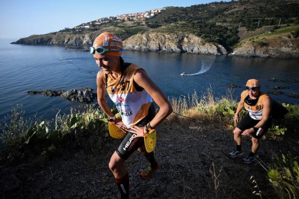 FRANCE-SPORT-ATHLETICS-SWIMMING-SWIMRUN