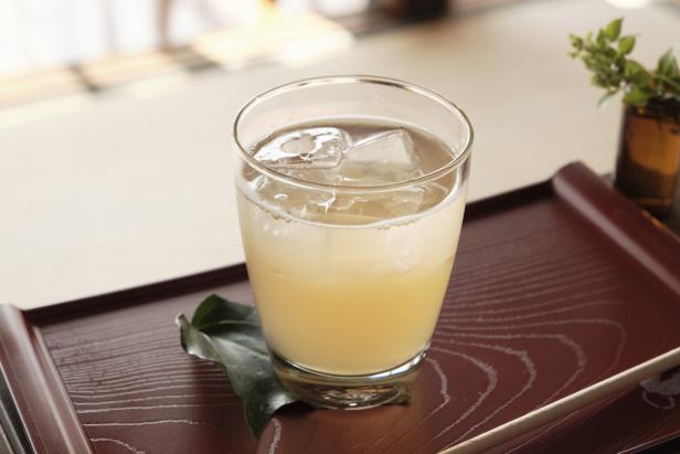 Ginger ale drink in cafe