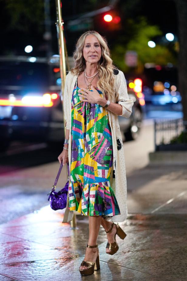 Celebrity Sightings In New York City - September 15, 2021