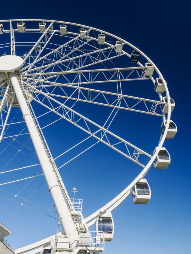 Abstract view of the Wheel in Panama City Beach, FL Abstract view of the Wheel in Panama City Beach, FL