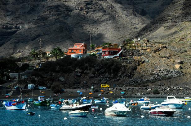 View of Valle Gran Rey La Gomera View of Valle Gran Rey La Gomera