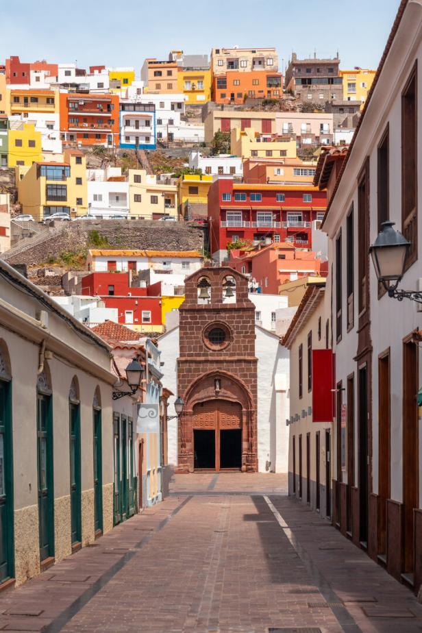 Iglesia De La Asuncion in the city of San Sebastian de la Gomera, Canary Islands Iglesia De La Asuncion in the city of San Sebastian de la Gomera, Canary Islands