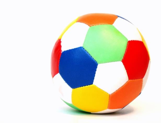 bunter Fußball colorful soccer ball