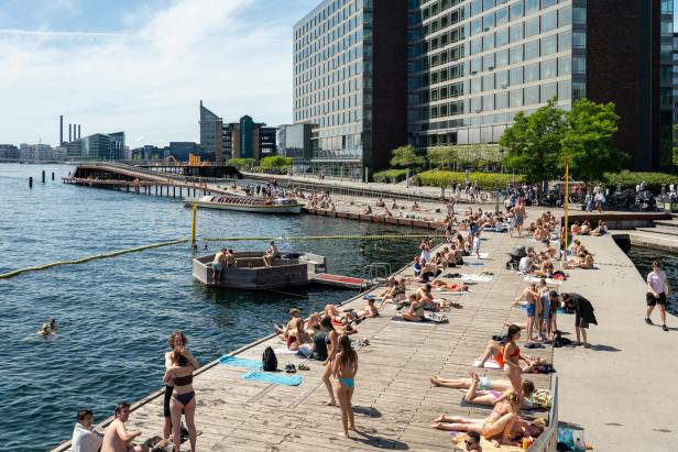 Kalvebod Wave in Copenhagen