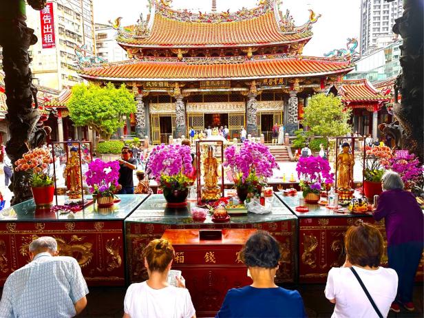 Longshan-Tempel in Taipeh.