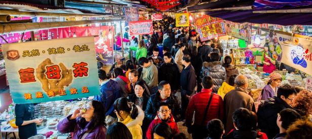 Nightmarket in Taipeh