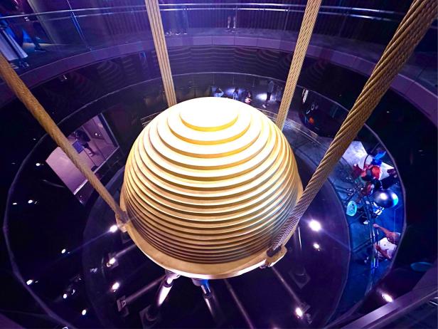 Pendelkugel im Taipei 101