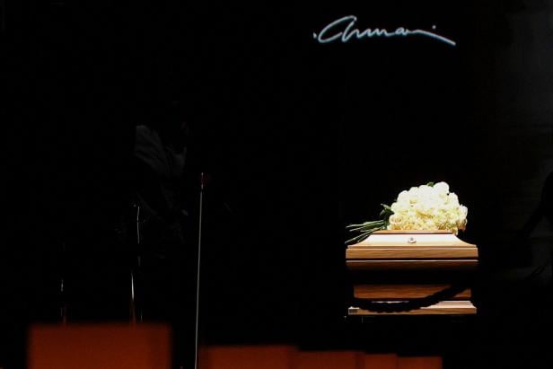 Designer Giorgio Armani lies in state, in Milan
