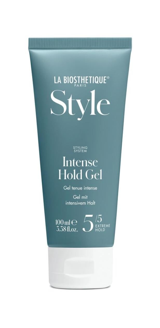 Eine Tube „La Biosthétique Style Intense Hold Gel“ mit extrem starkem Halt.