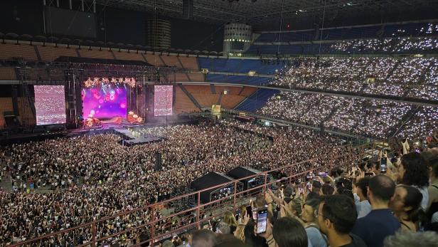 Konzert im San Siro Stadion