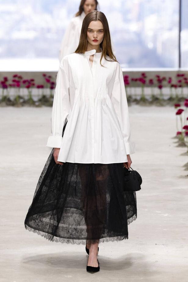 Défilé de mode Carolina Herrera collection automne/hiver 2025/2026 lors de la Fashion Week de New York