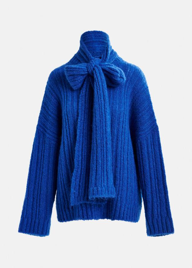 Pullover mit Schleife von Essentiel Antwerp 46-219091297