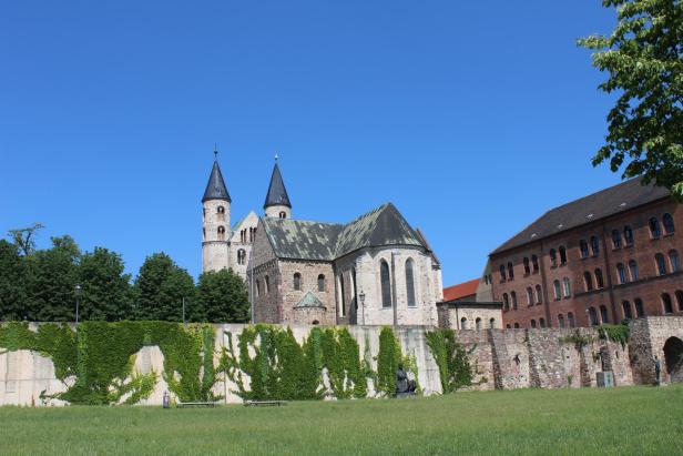 Das Kunstmuseum und Kloster Unser Lieben Frauen in Magdeburg.