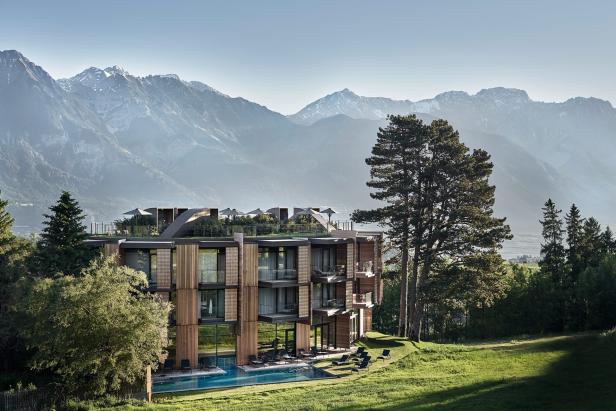 Lanserhof, Lans in Tirol Der Lanserhof in Lans, Tirol wurde mit vier Lilien ausgezeichnet